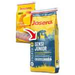 Josera SensiJunior (Сухой высококалорийный корм для щенков и юниоров с чувствительным пищеварением)